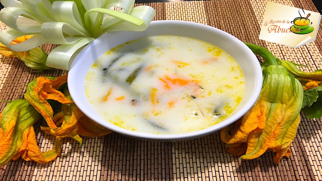 Exquisita sopa poblana receta paso a paso