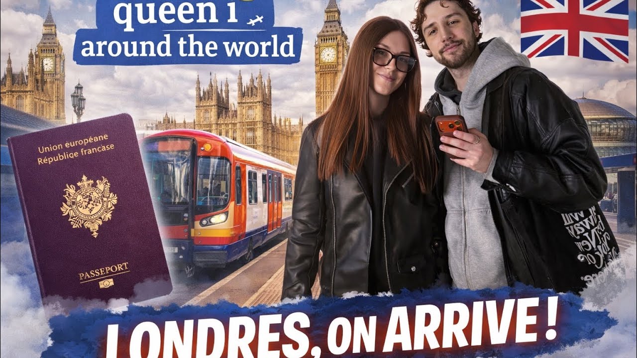 On débarque à 8 à Londres 🇬🇧 Jour 1 😅