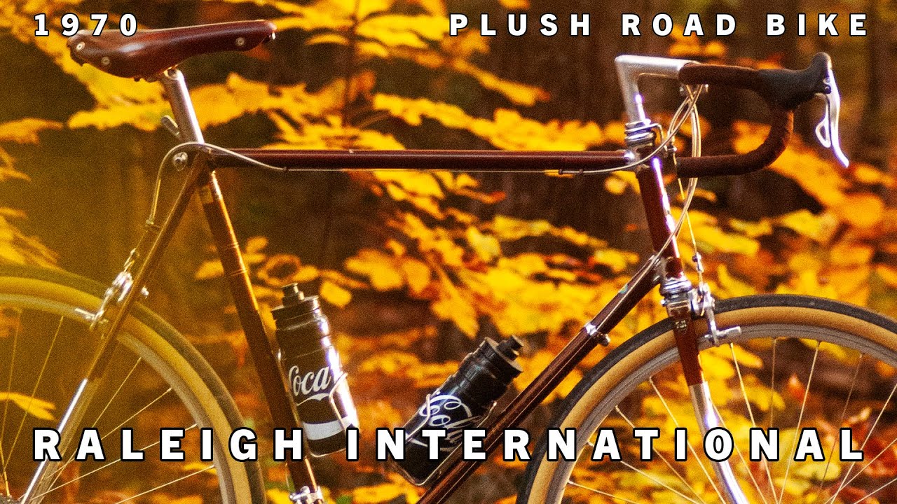 Переделка винтажного дорожного велосипеда Raleigh International Plush