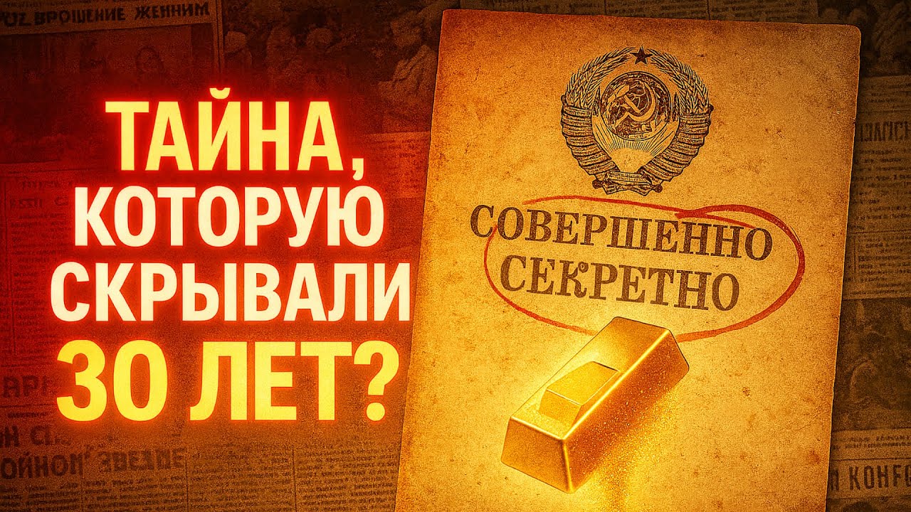 Куда пропали 2500 тонн золота? Секрет золотого запаса СССР