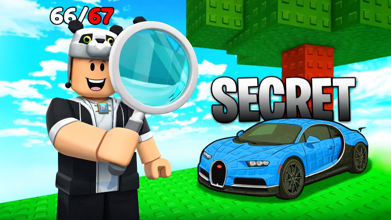 TÜM GİZLENMİŞ ARABALARI BULUYORUM! - Roblox