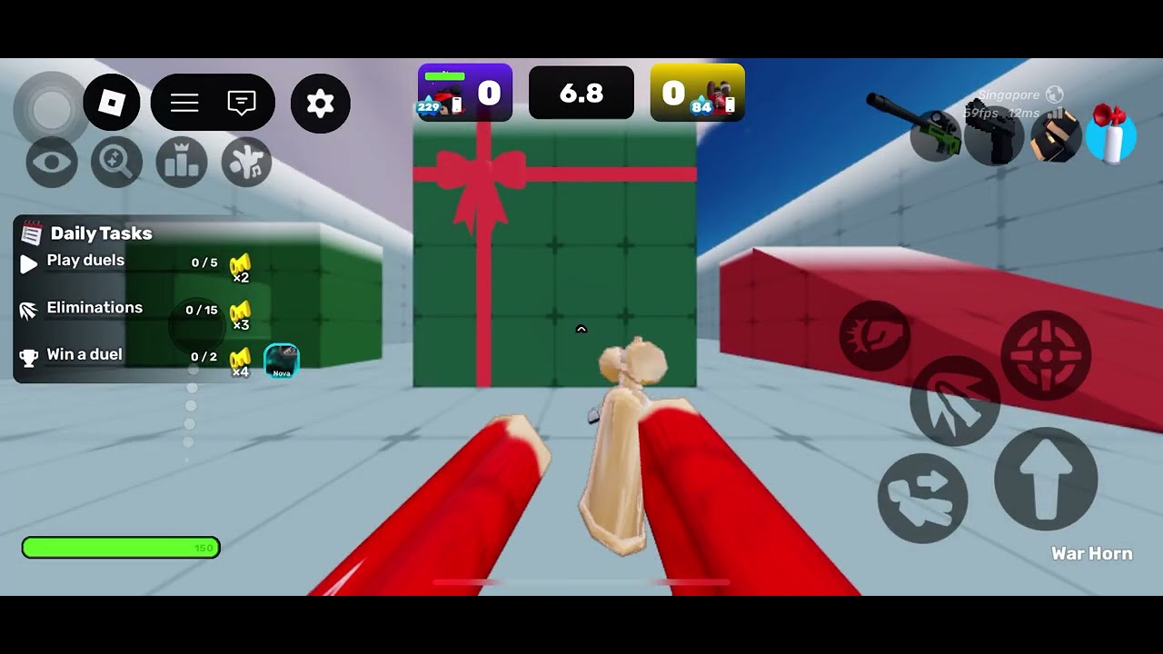 1v1ing another subscriber (pt 4) (the knife duel recording got deleted or smth)