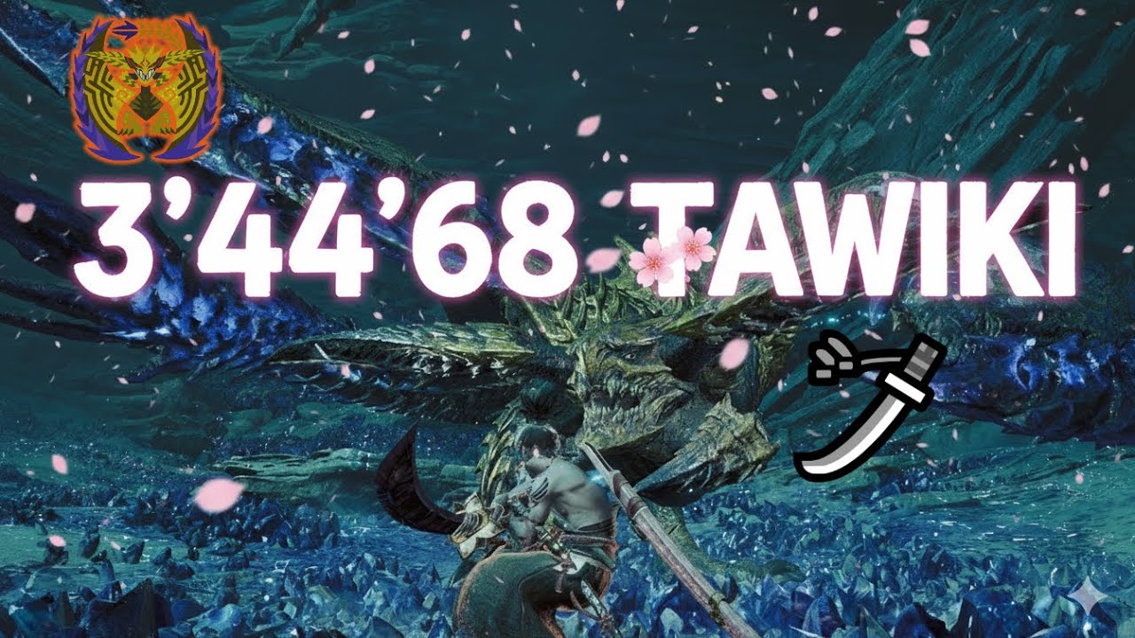MHWilds Arch Tempered Rey Dau Longsword TAwiki rules 3’44”68