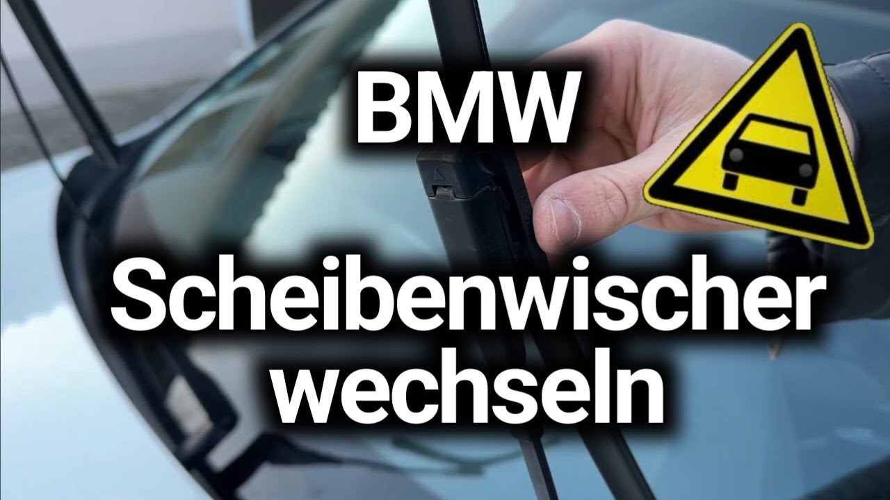 BMW Scheibenwischer wechseln - Anleitung 🔧🚗✅ | BMW 3er F30