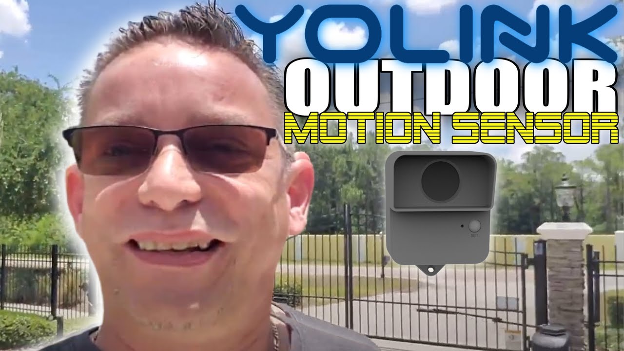 YOLINK Outdoor-Weatherproof MOTION SENSOR | YOLINK with ALEXA ROUTINES