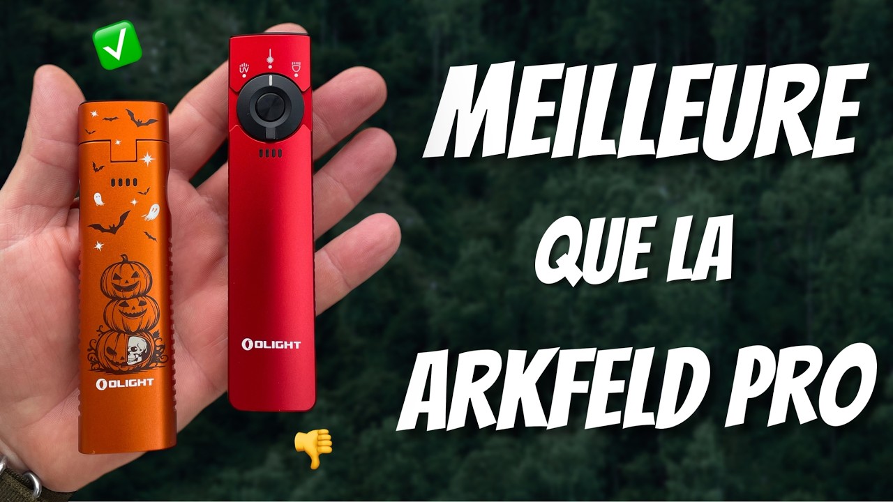 Olight Arkflex : la Meilleure Lampe EDC &agrave; Glisser dans sa Poche ?
