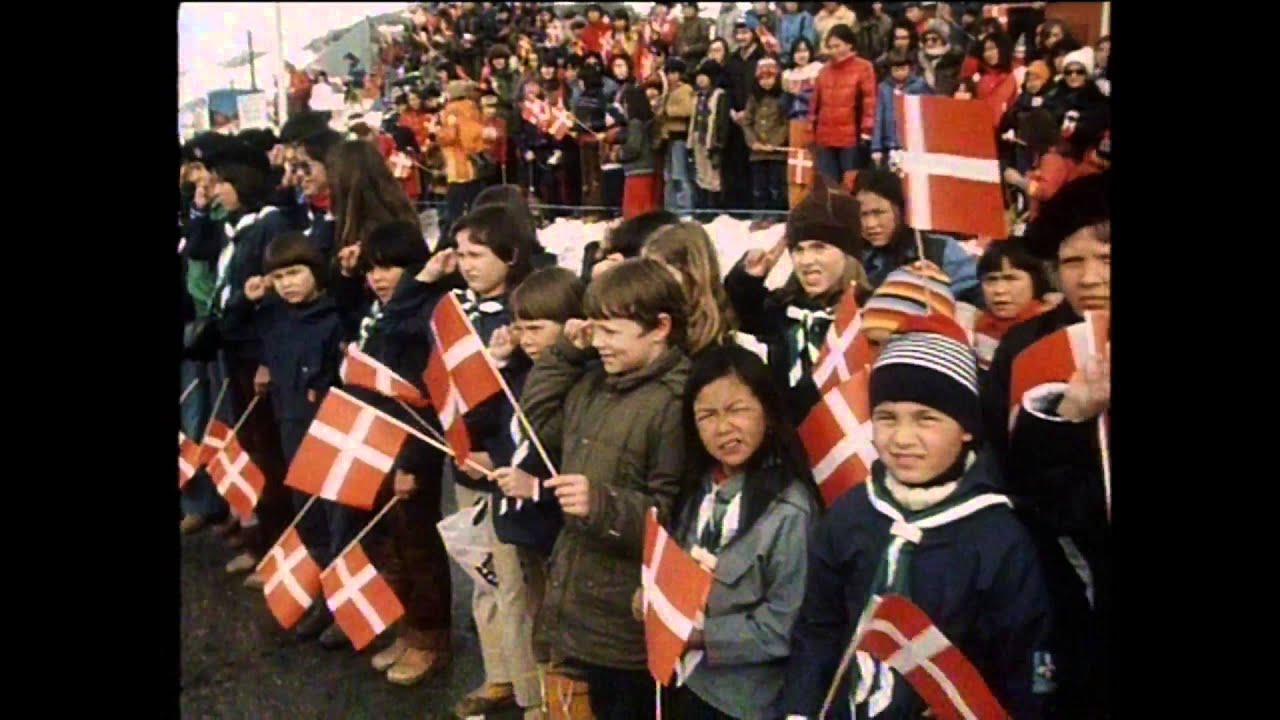Fest p&aring; Gr&oslash;nland i anledning af det f&oslash;rste gr&oslash;nlandske landsting - 3. maj 1979