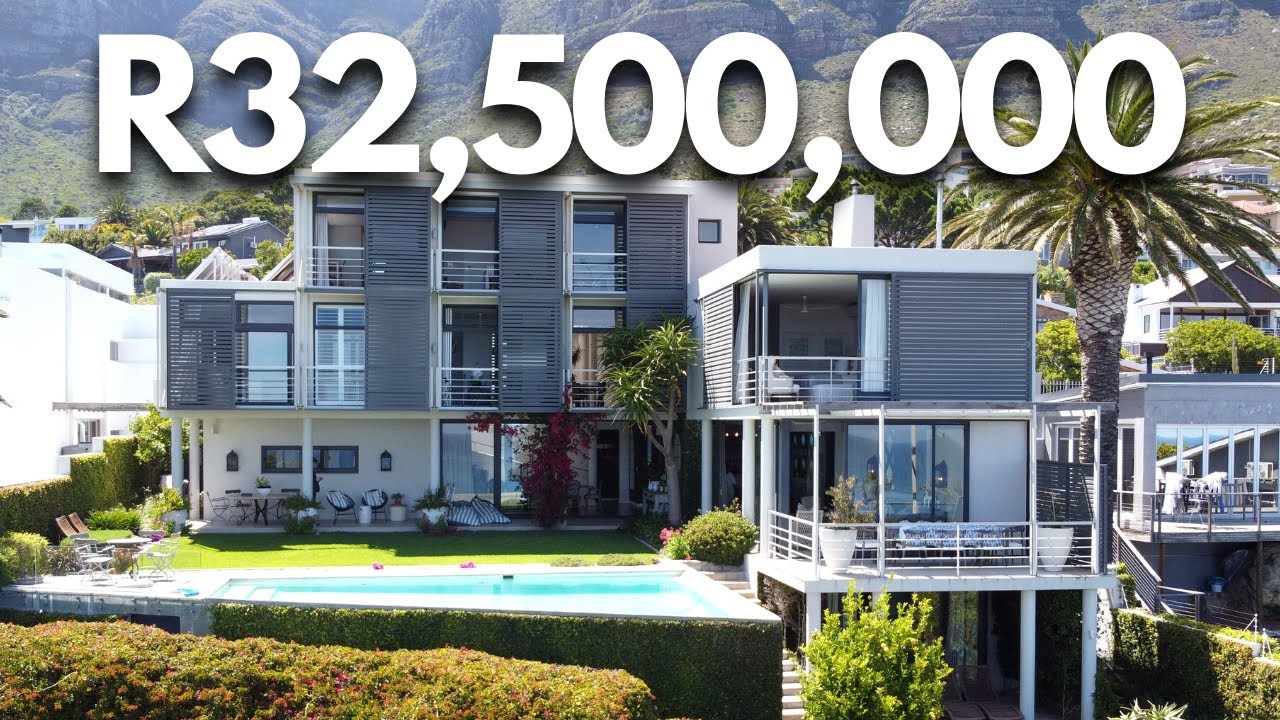 Touring a R32,500,000 Camps Bay Modern Mansion with INSANE views