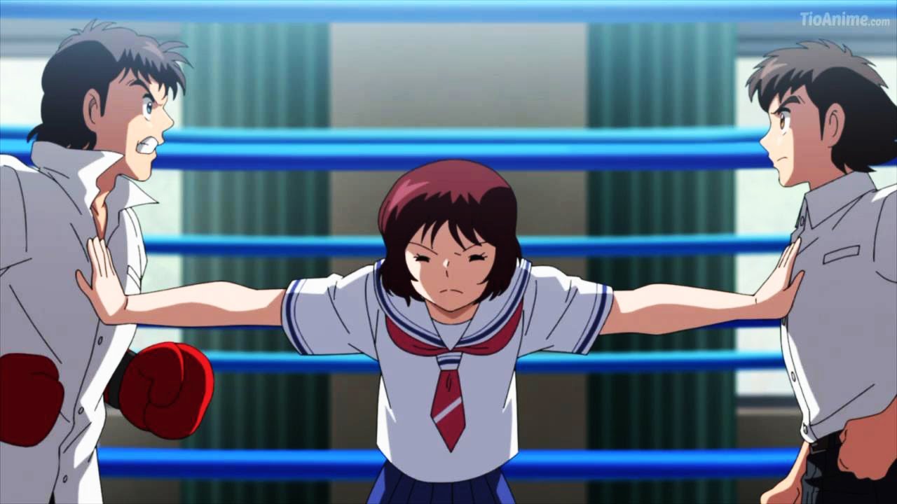 TSUBASA TIENE UN COMBATE DE BOXEO POR SANAE