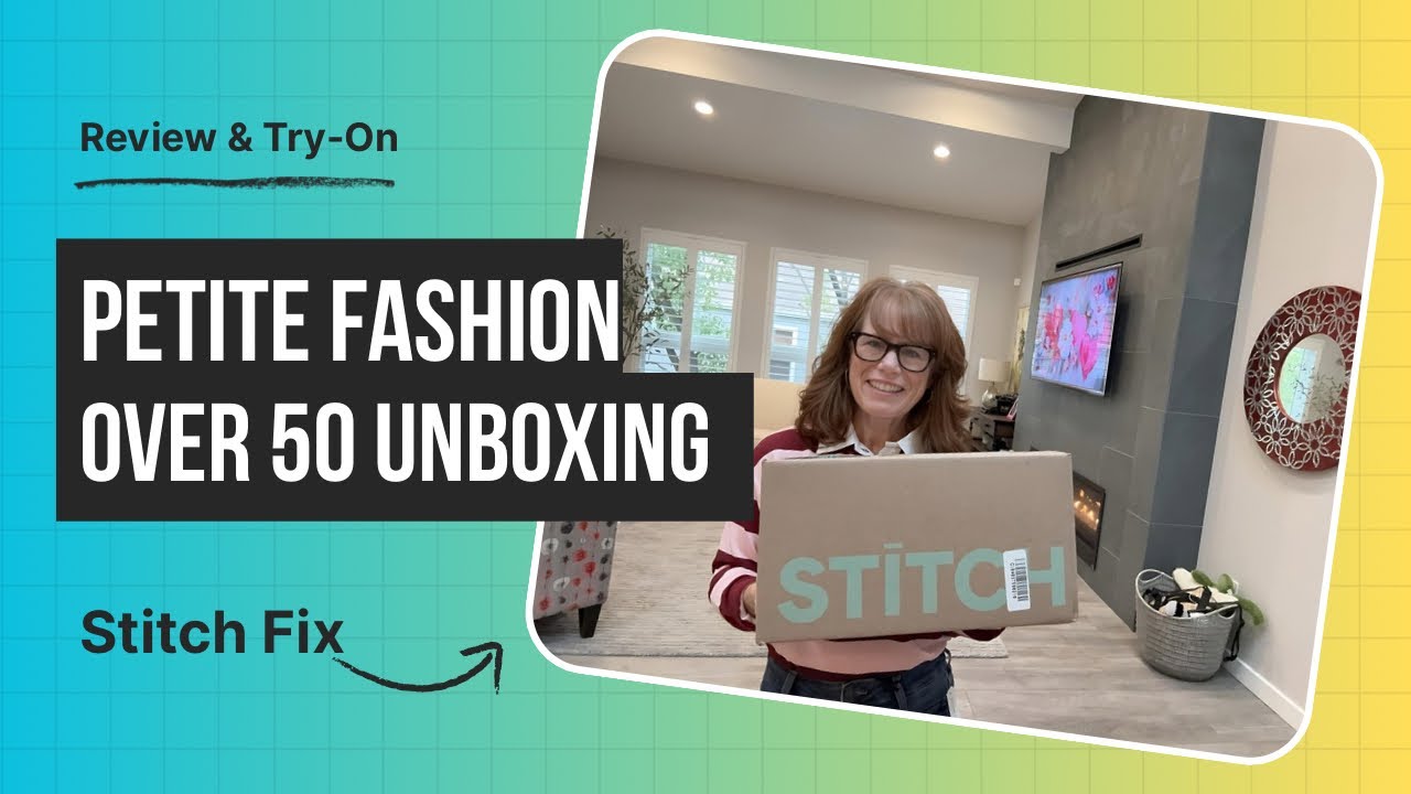 Stitch Fix Unboxing Spring 2026 Petite Fashion Over 50|| #petitewoman #fashionover50 #stitchfix