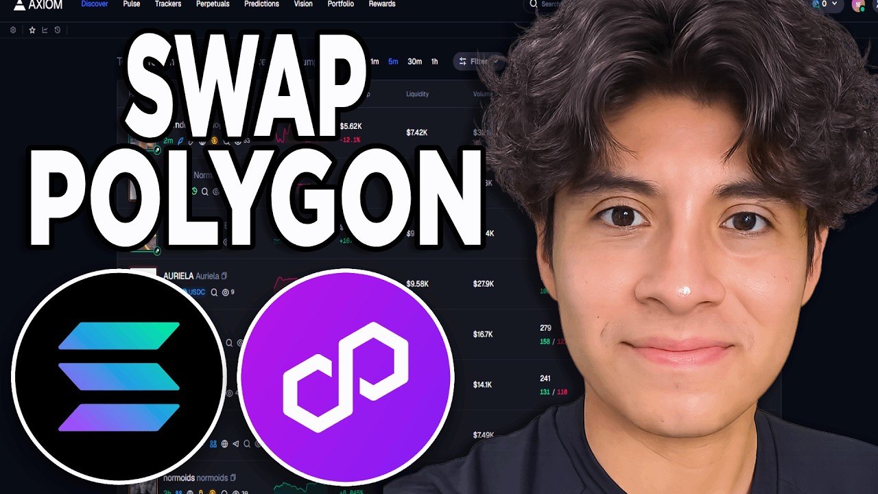 Как быстро обменять Polygon на Solana в Phantom Wallet! - Туториал