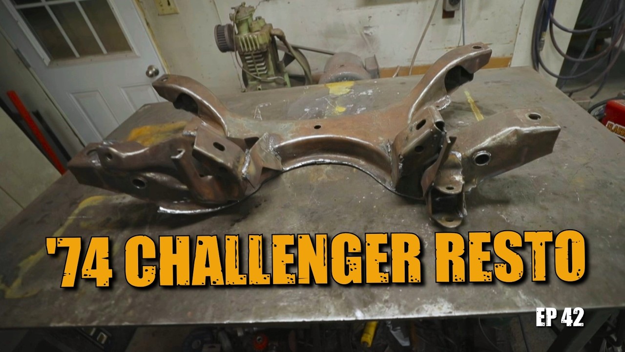 74 Dodge Challenger Restoration #42 - MOPAR K-FRAME REBUILD - part 1