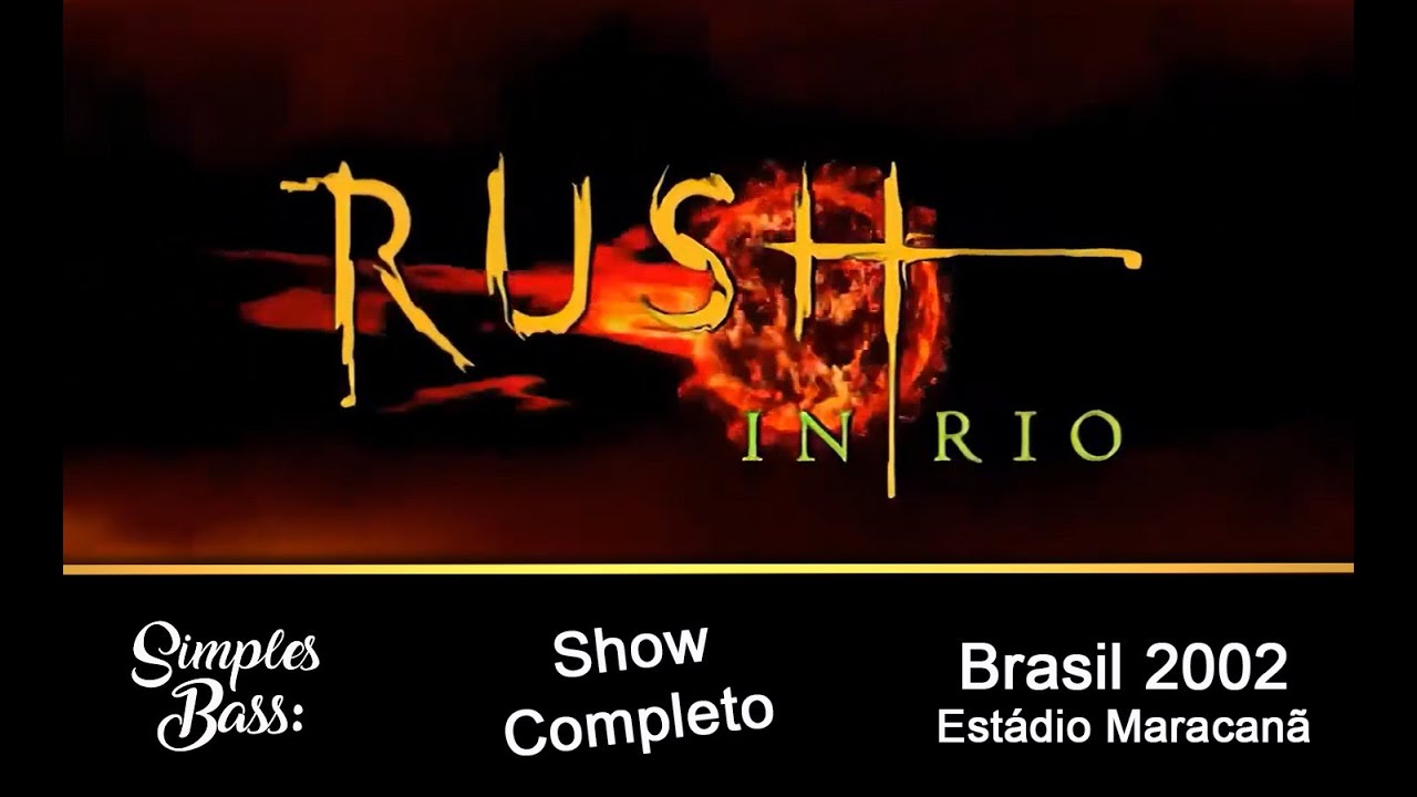 Rush In Rio - Est&aacute;dio do Maracan&atilde; - Brazil 2002 (Show Completo)
