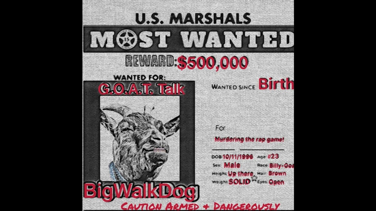 BigWalkDog – G.O.A.T. Talk [Official Instrumental] (Prod. By @DeeMarc)