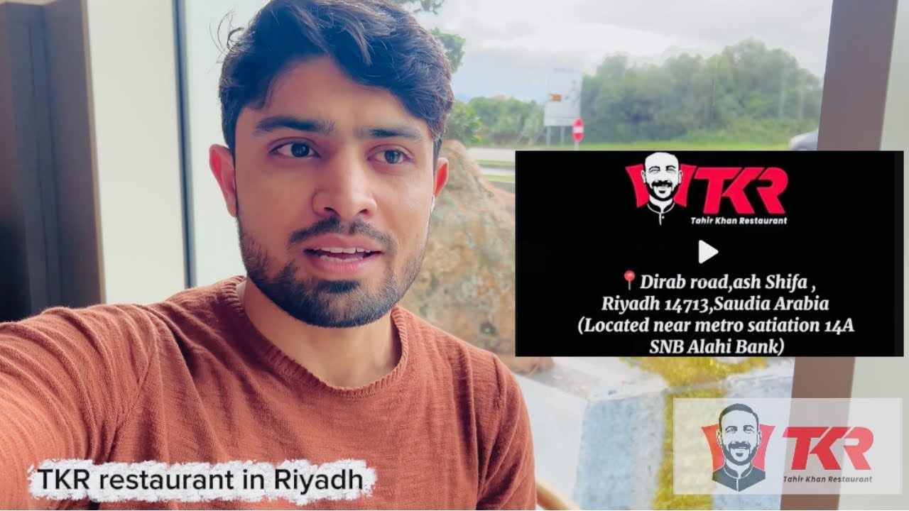 TKR restaurant opening in Riyadh @TahirKhanOfficial 