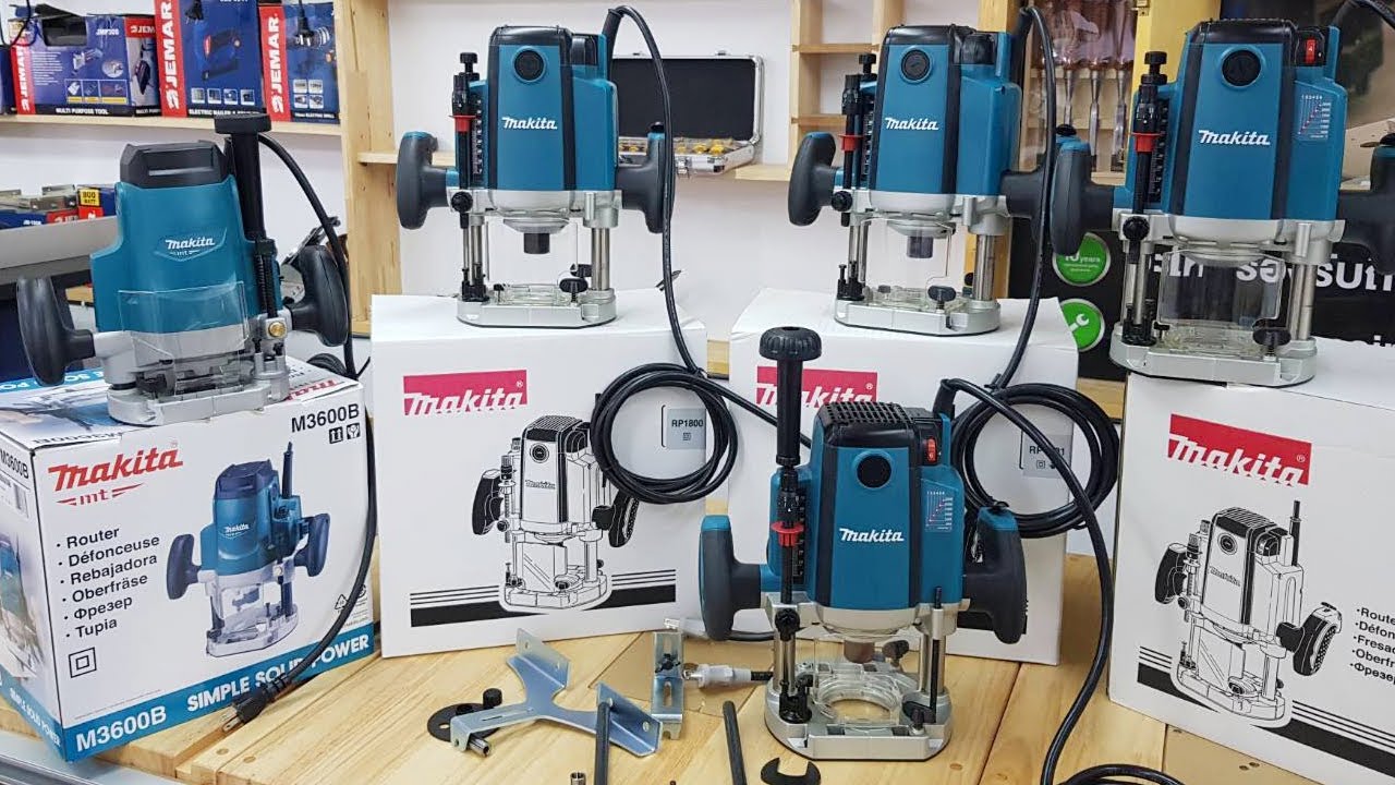 EP.841 แนะนำเครื่องเราเตอร์ makita ทุกรุ่น ราคาย่อมเยา ถึง แพงสุด
