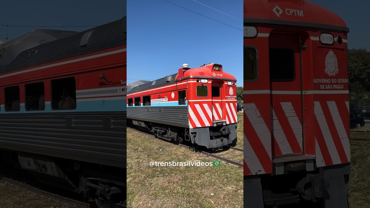 Litorina da CPTM, chegando em Campinas, SP. #cptm #litorina #trem #ferrovia #rail #railway
