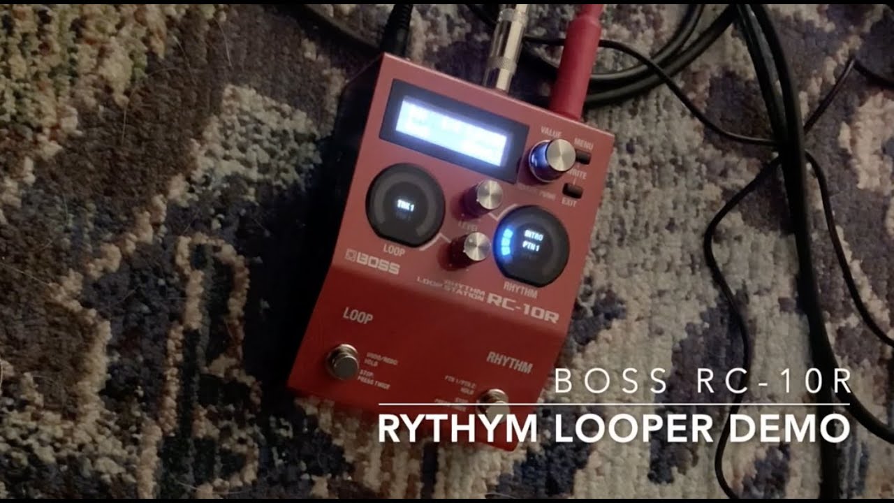 BOSS RC-10R Rhythm Looper Demo