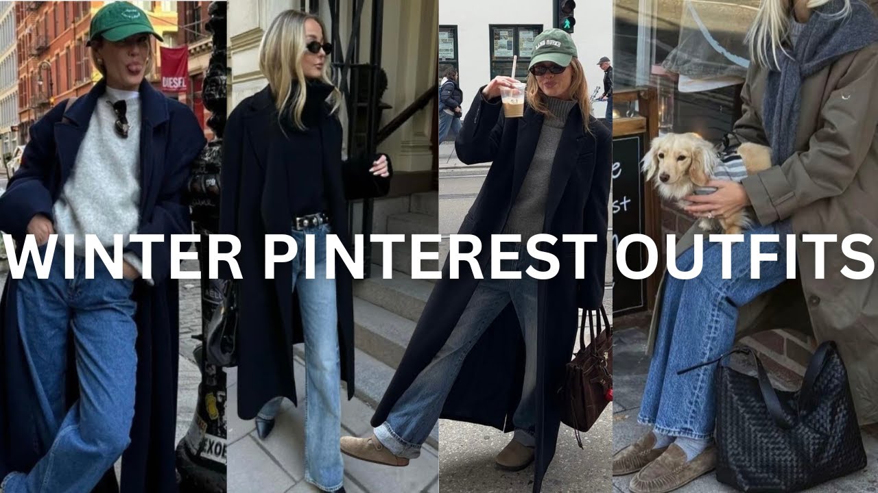 RECREATING WINTER PINTEREST OUTFITS 2025 | Casual Outfit Ideas