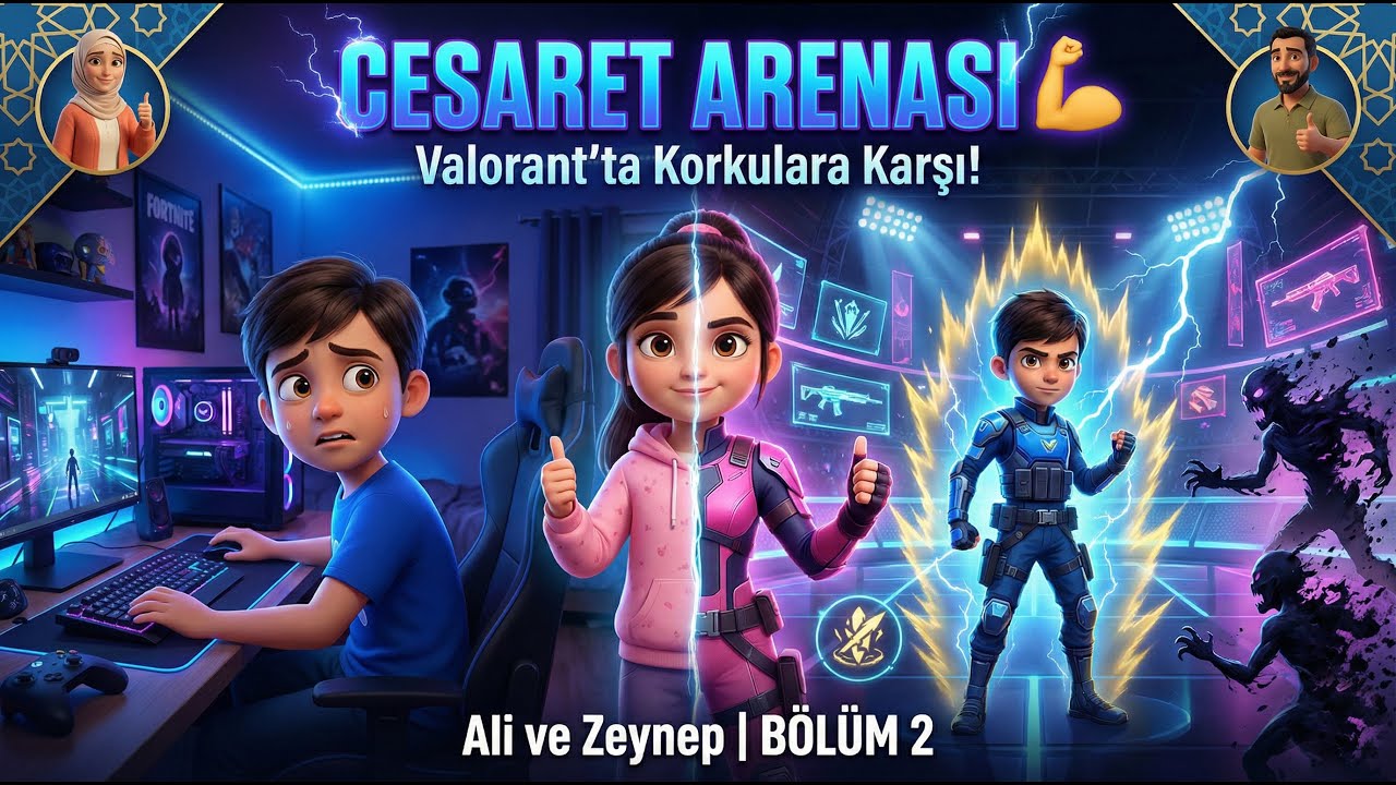Cesaret Arenası 💪 Valorant'ta Korkulara Karşı! | Oyun Hikayeleri