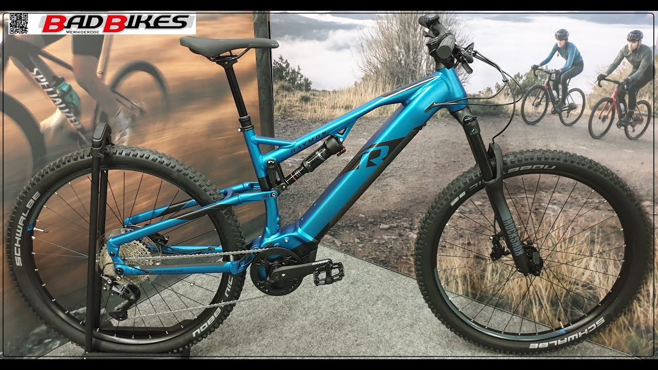 R Raymon FullRay 150E 8.0 Yamaha PW-ST 630WH Energy Fullsuspension Elektro Mountain Bike Emtb 2022