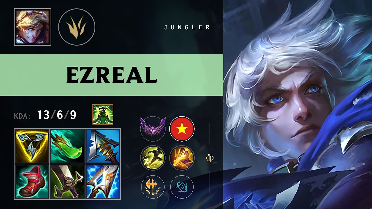 Ezreal Jungle vs Vi - VN Master Patch 26.11