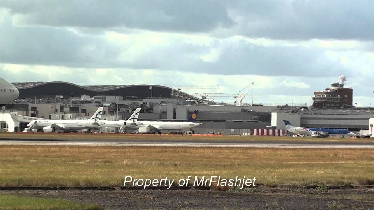 The Epic British Airways  Boeing 747-400 SPECIAL! HEATHROW PLANE SPOTTING Flight Arrivals Departures
