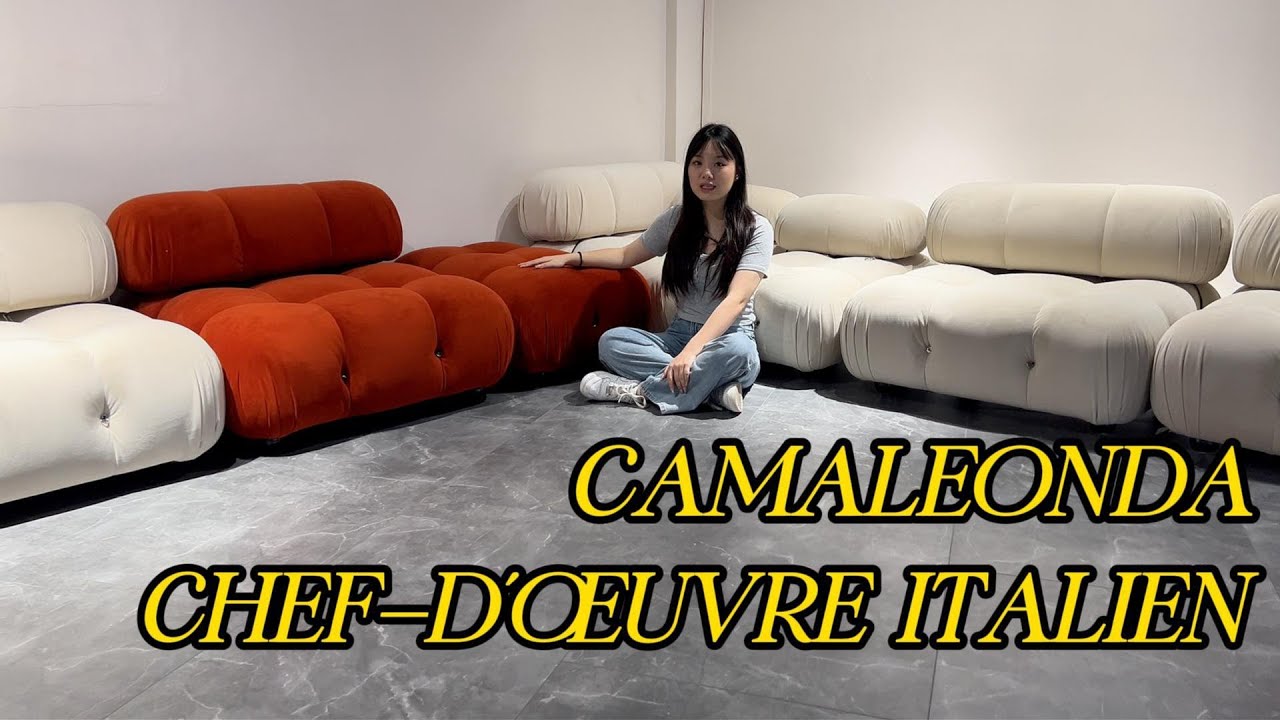 Chef d’œuvre du design italien  découvrez la fabrication du Camaleonda