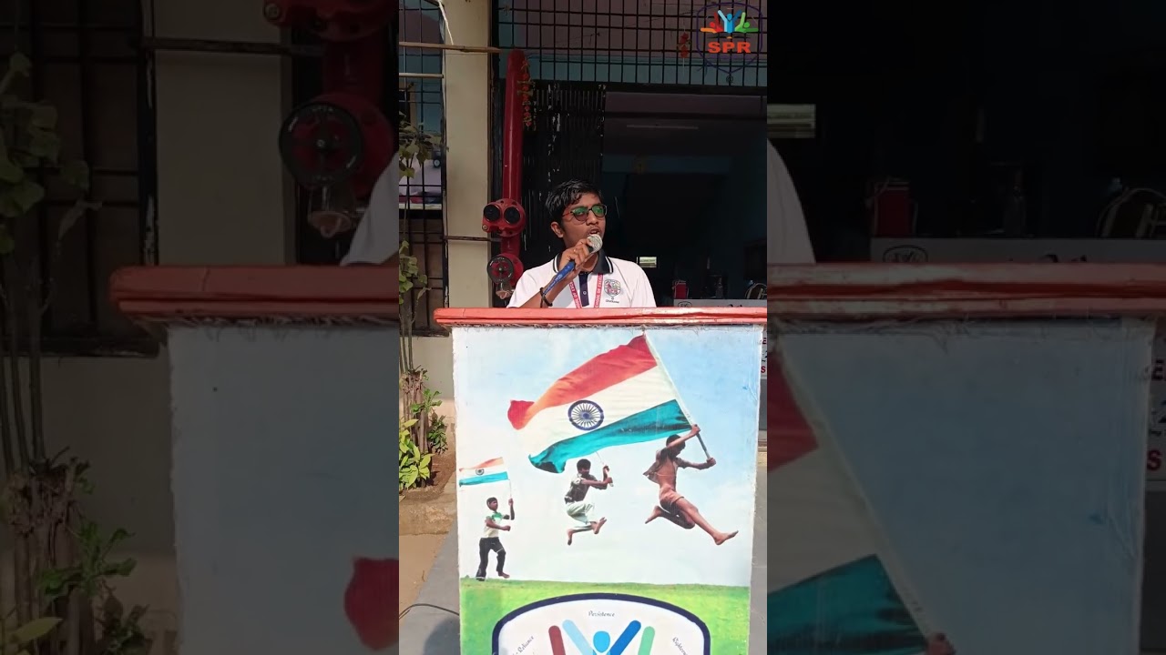 SPR-ian Adithya speaking on 