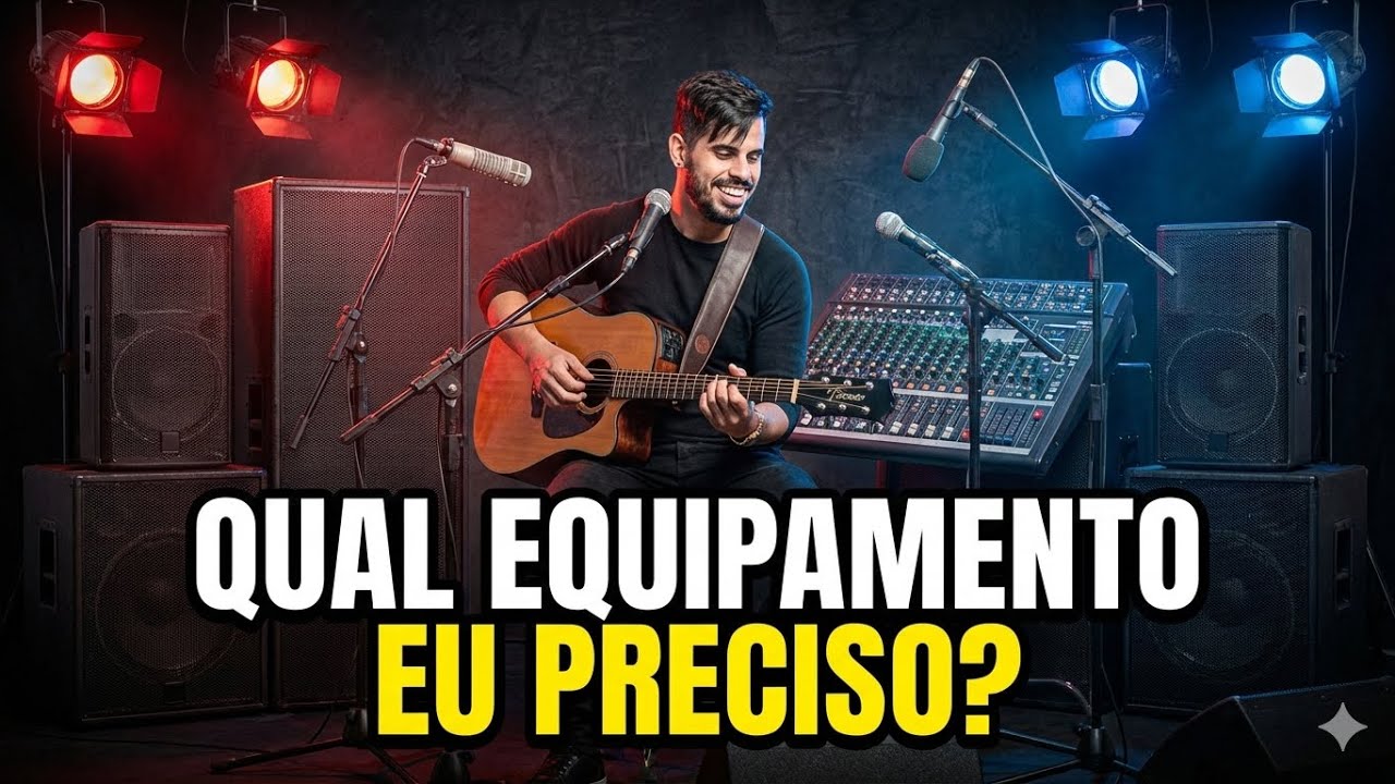 Equipamentos para iniciar nos barzinhos