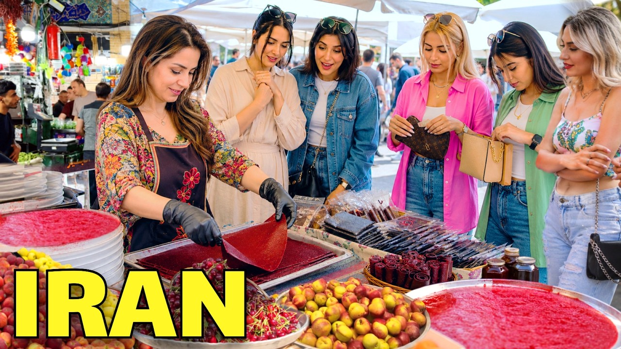 Iran's Unique Market | Life Inside in a Small City in Iran | Tehran Nightlife
