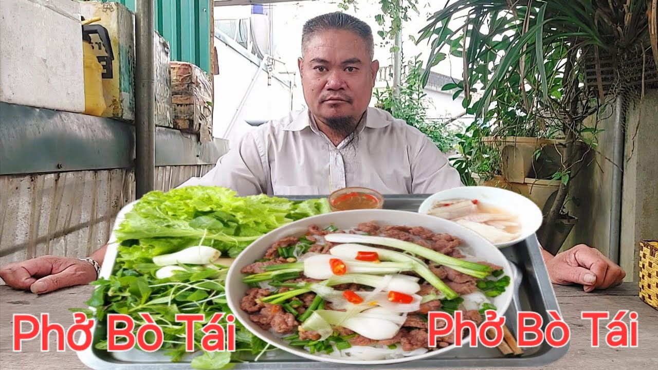 Làm Phở Bò Tái Ở Nhà.Ngon Như Nhà Hàng | Biển Nguyễn ngọc 