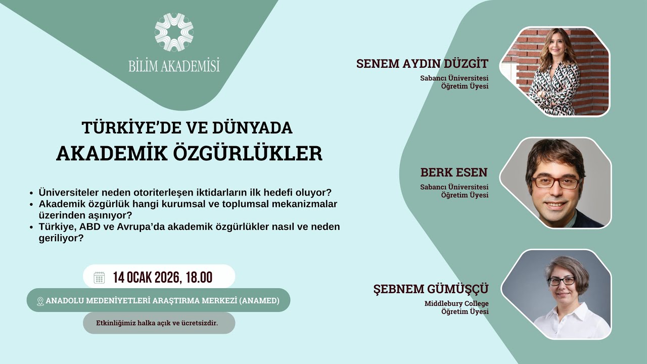 Türkiye'de ve Dünyada Akademik Özgürlükler