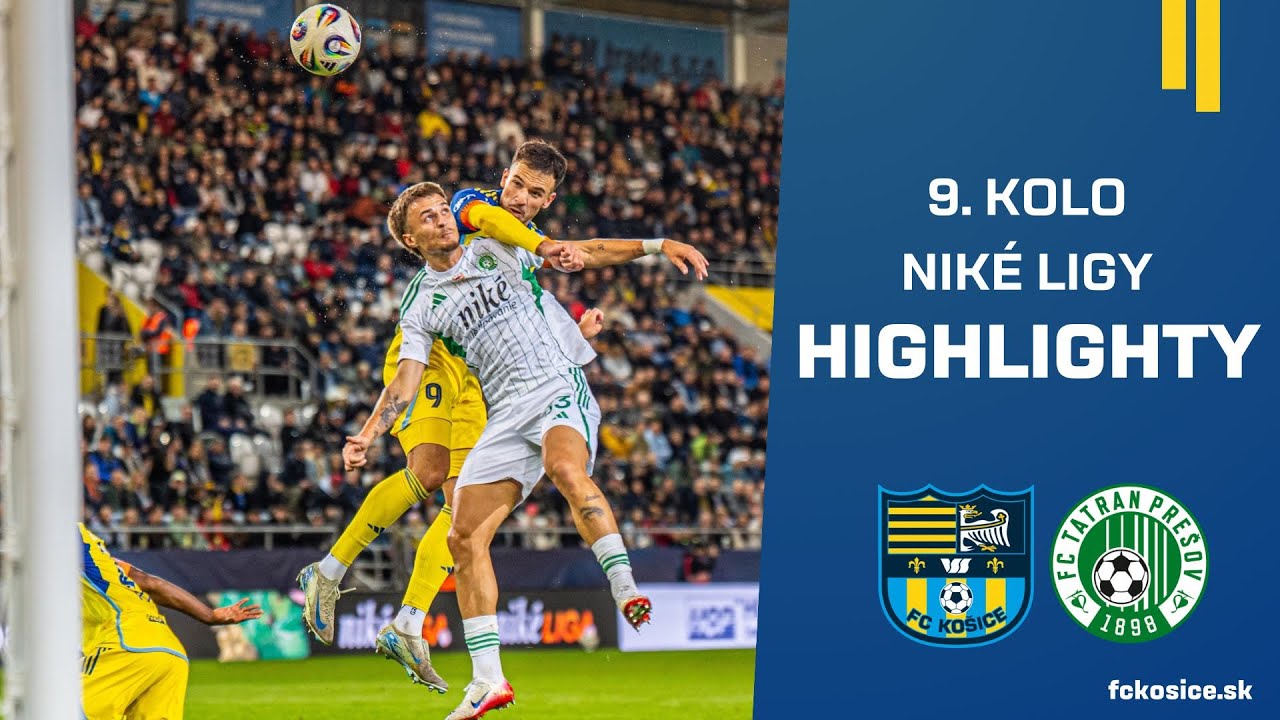 FC Košice - Tatran Prešov 2:2 9. kolo Niké liga