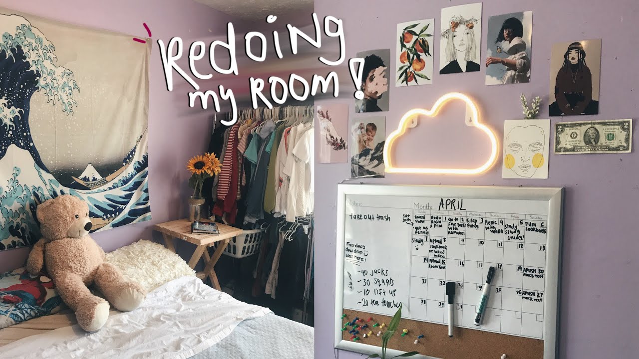 redecorating my room 2019 | my artsy room makeover (VSCO inspired)