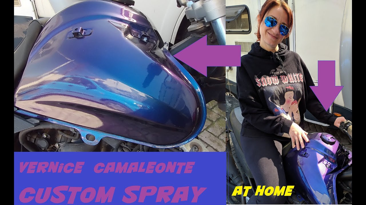 vernice camaleonte | Custom spray at home easy
