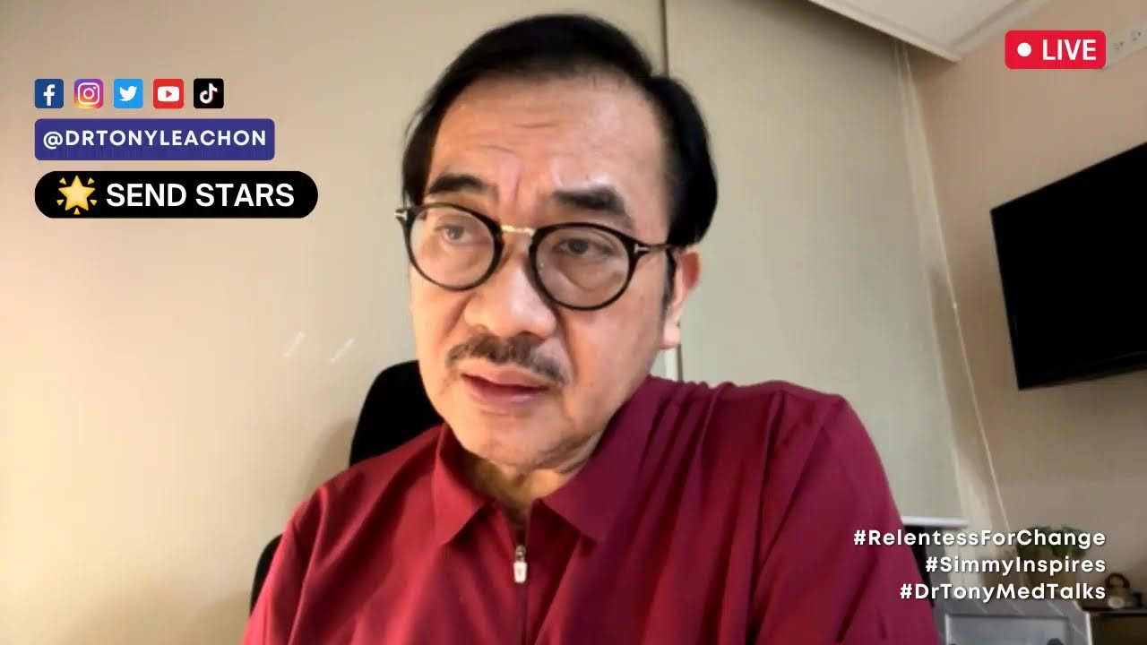 Dr. Tony Leachon is live !