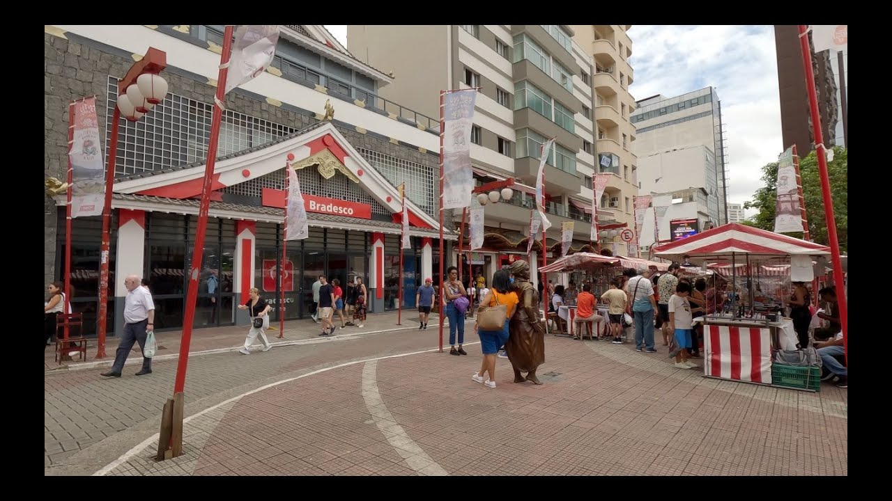 São Paulo Brazil Walk - Comércio da Liberdade