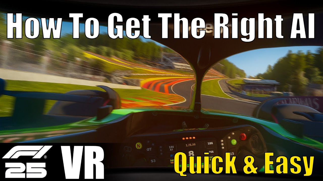 F1 25: How to Find the PERFECT AI Difficulty (Quick & Easy Guide!)