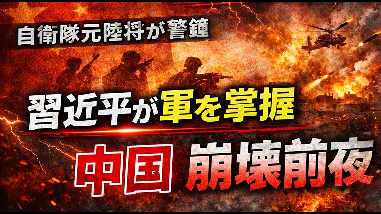 【緊急】習近平が軍を直接掌握…中国で今、何が起きているのか｜日本に迫る最悪のシナリオ　元陸上自衛隊陸将小川清史　#チャンネルくらら　#救国シンクタンク　#人民解放軍