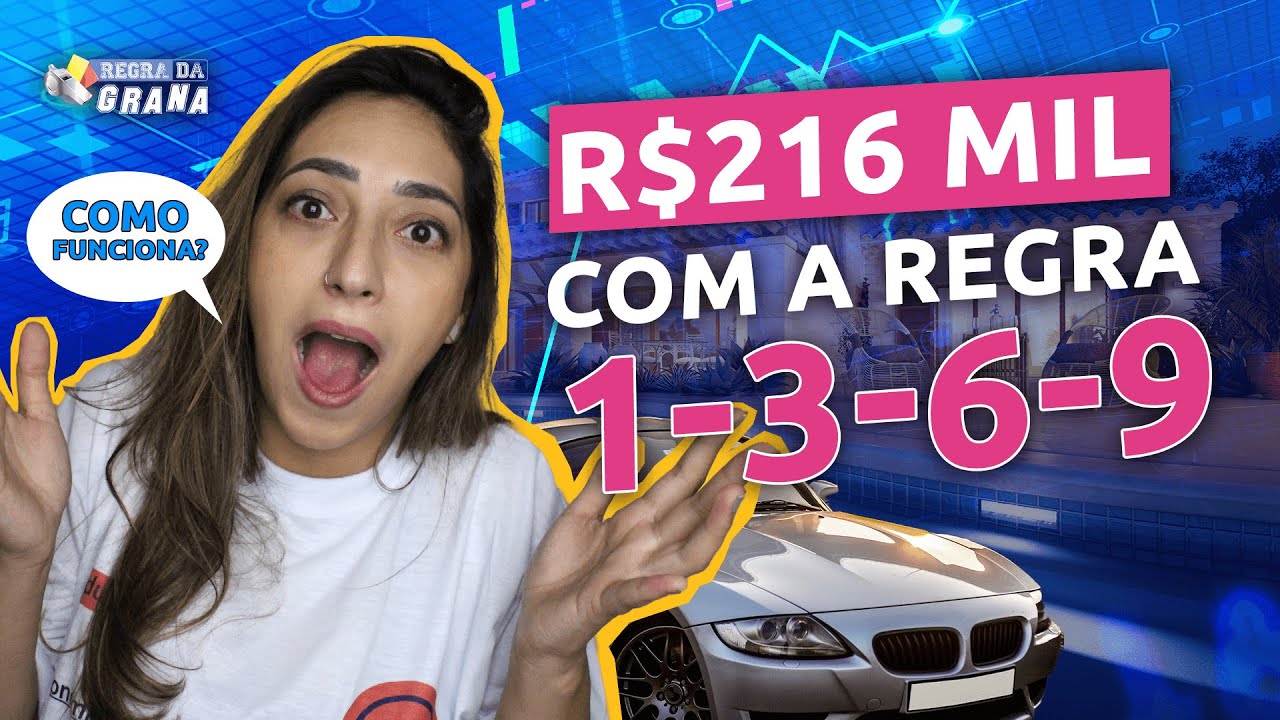 Quanto DINHEIRO INVESTIR em cada FASE da VIDA com a regra 1-3-6-9? ⚽Regra da Grana EP11