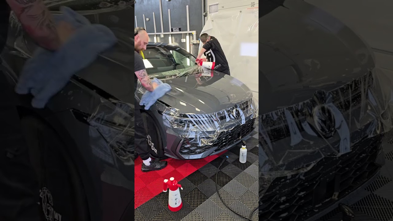 FULL FRONT- czyli zabezpieczenie frontu auta oraz newralgicznych miejsc bezbarwną folią PPF +powłoka