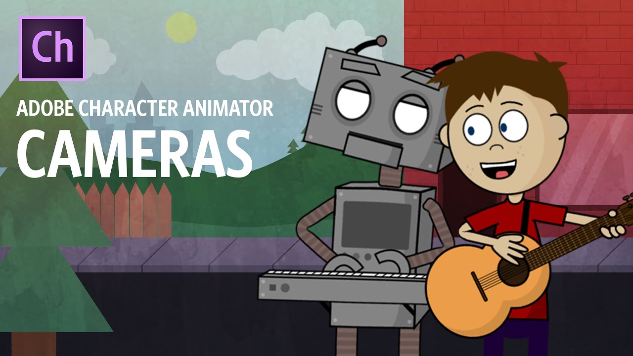 Камеры (руководство по Adobe Character Animator)