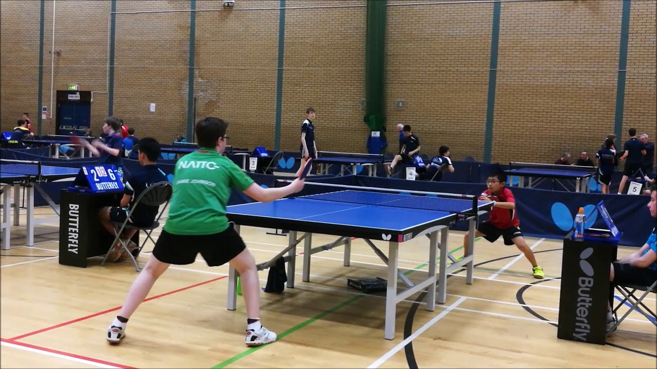 Borui 2018 Scottish Table Tennis Championship