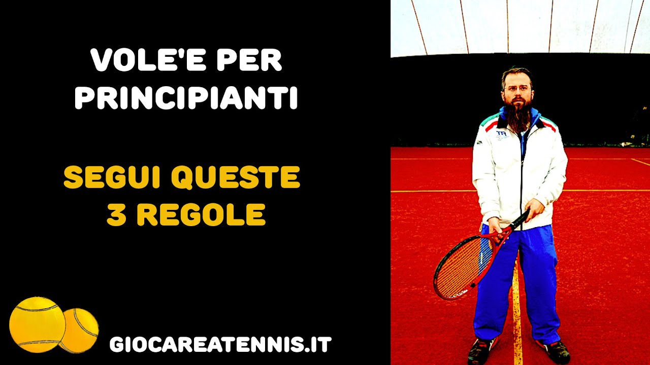Vuoi giocare la volèe sicura? Segui queste 3 regole