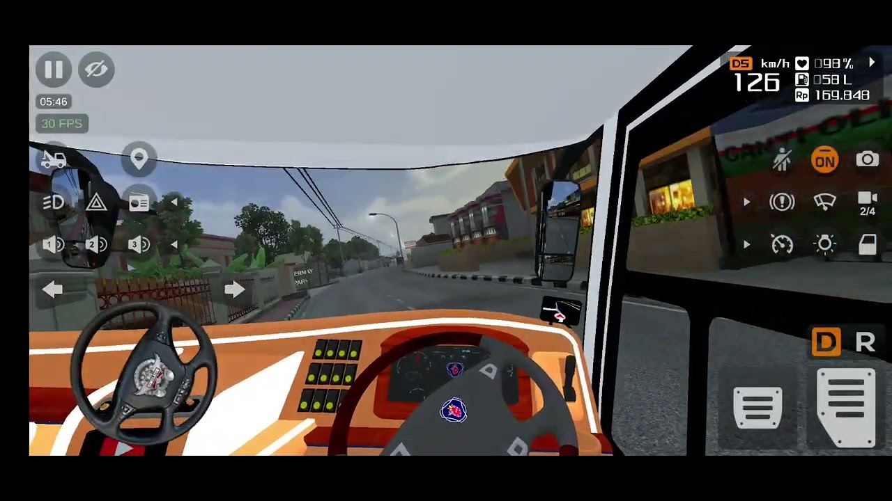 New 🤩 Black Bus Drive Bus Simulator Indonesia - Bus Games Mobile Gameplay | Coach Bus Driving