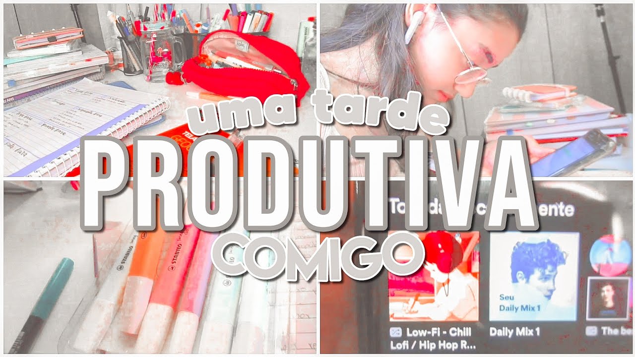 UMA TARDE PRODUTIVA COMIGO! - *motive-se* - Dudah Rocha