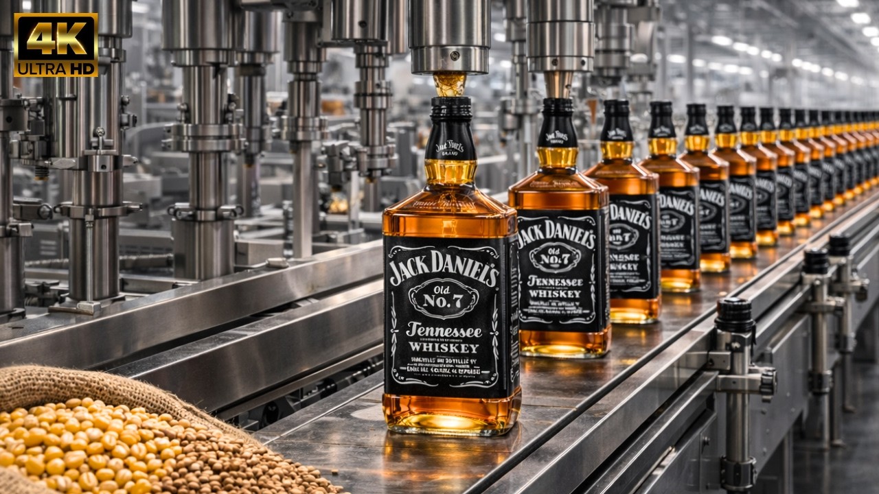 Inside the Jack Daniel’s Factory From Grain to Whiskey Full Process