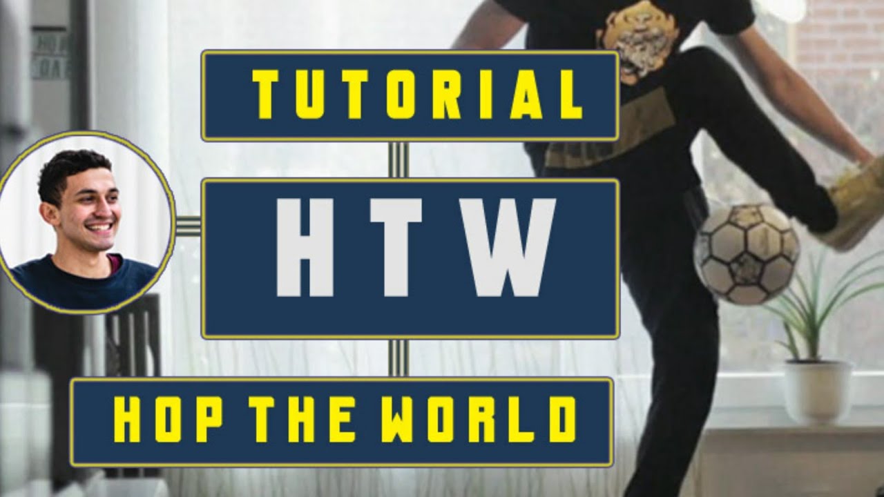 آموزش حرکت یه دور  HTW // Hop the world