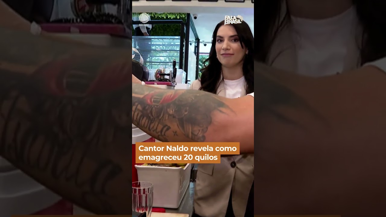 Cantor Naldo revela como emagreceu 20 quilos #FalaBrasil #Shorts